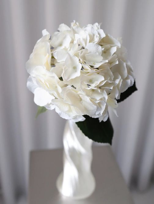 Hovedbilde Artificial Hydrangea White Bloom
