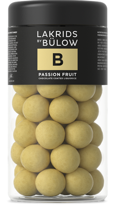 B – PASSION FRUIT CHOCOLATE COATED LIQUORICE 295g