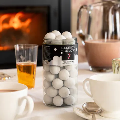 FROZEN MINT - REGULAR Melkesjokolade • Mint • Søt lakris