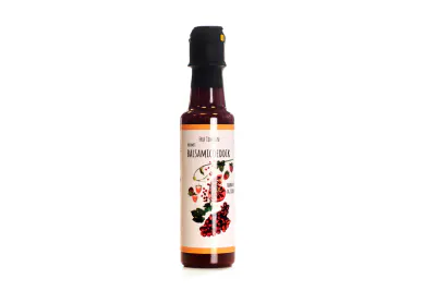 Kremet balsamicoeddik med granateple og jordbær 200 ml