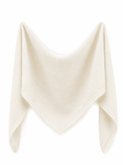 Hovedbilde caroline trekantskjerf offwhite Reve