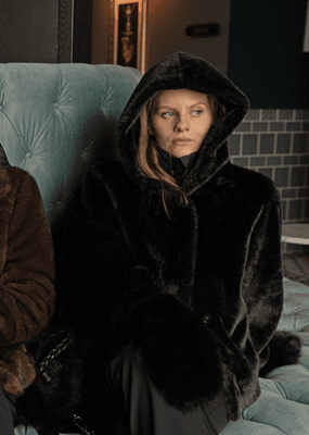 Verbier fuskepels jakke