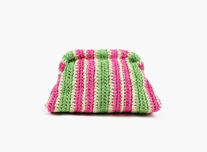 Hovedbilde NOHR Wiola Straw Clutch Cerisse 
