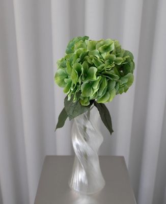 Artificial Lifelike Hydrangea Green Bloo