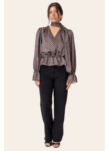 Hovedbilde FreyaIC Shirt - Brown W Dots