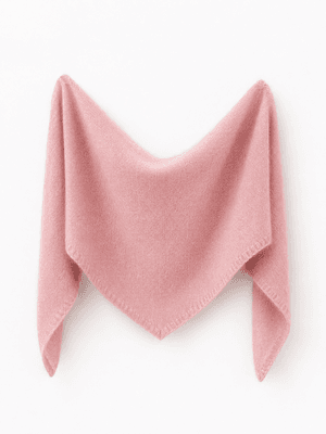 Caroline trekantskjerf  rosa